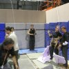 Wire work stunt arial rigging � Operation valkyrie